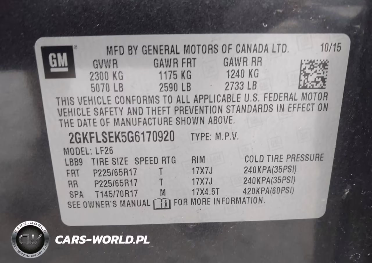 2016 GMC Terrain Sle-1 VIN:2GKFLSEK5G6170920 - 9