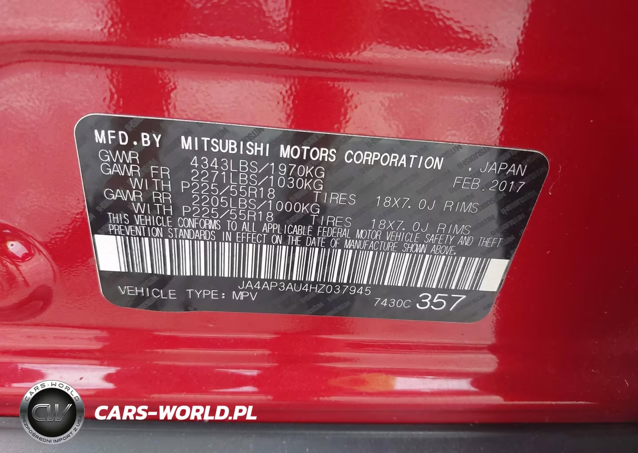 2017 Mitsubishi Outlander Sport 2.0 Es-2.0 Le VIN:JA4AP3AU4HZ037945 - 9