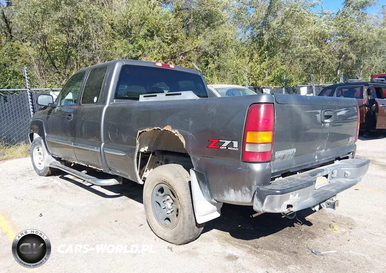 2000 GMC Sierra 1500 Sle VIN:2GTEK19T1Y1306661 - 3