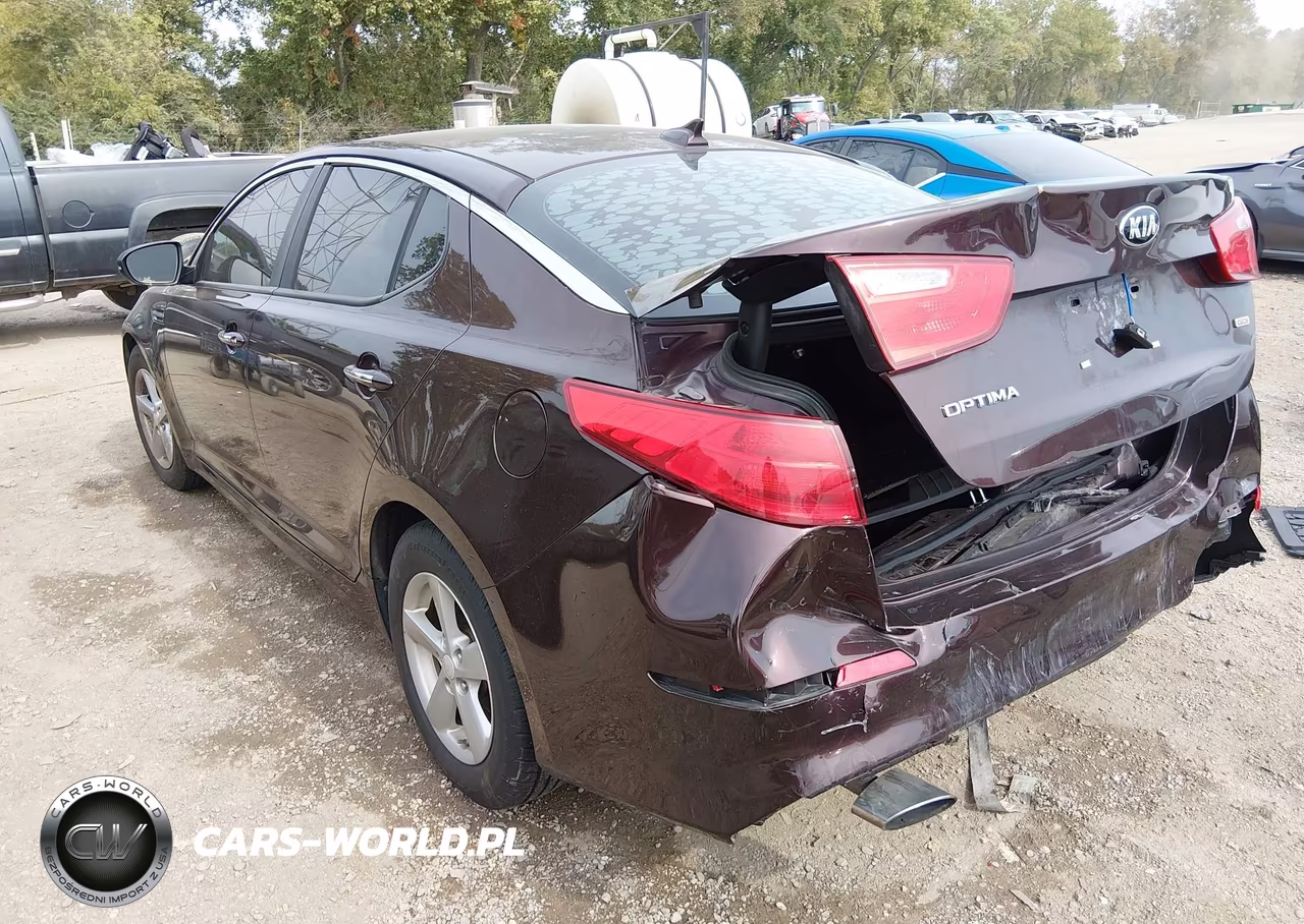 2015 Kia Optima Lx VIN:5XXGM4A77FG447809 - 3