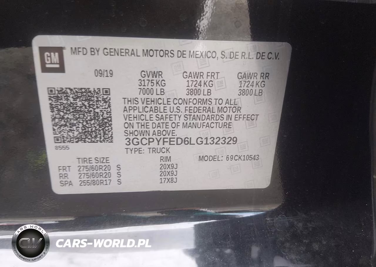 2020 Chevrolet Silverado 1500 4Wd Short Bed Lt Trail Boss VIN:3GCPYFED6LG132329 - 9