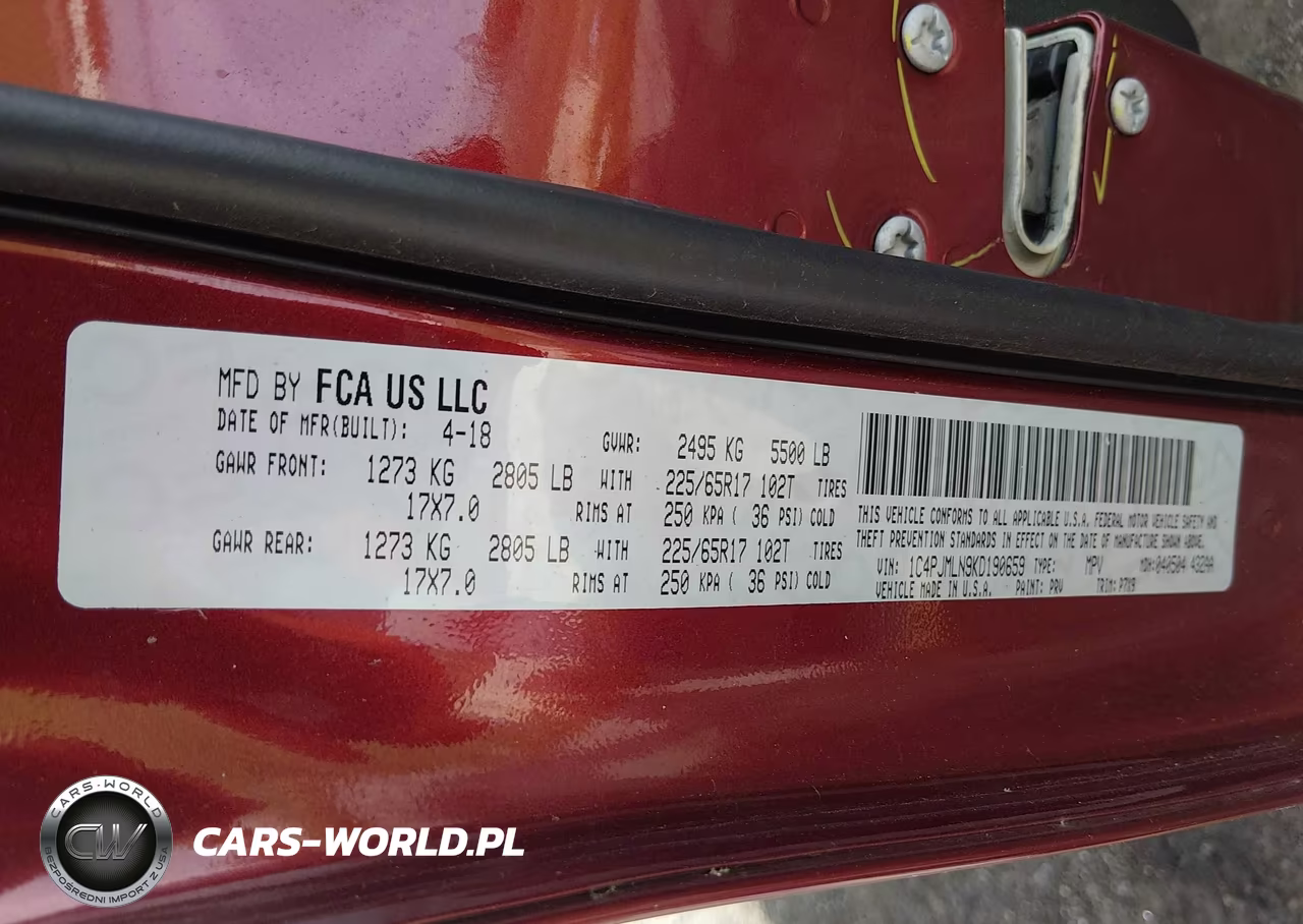 2019 Jeep Cherokee VIN:1C4PJMLN9KD190659 - 9