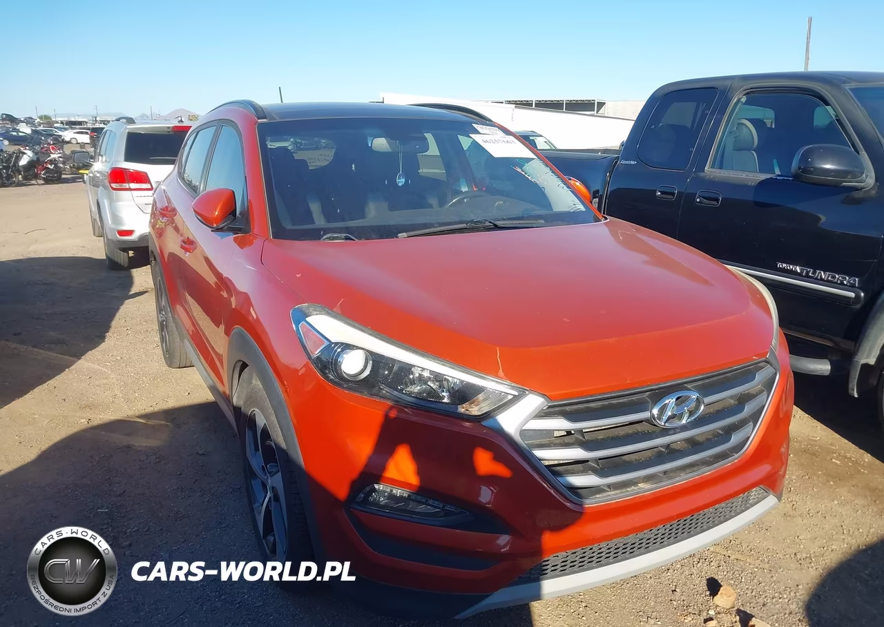 2017 Hyundai Tucson Value VIN:KM8J33A20HU556337 - 1
