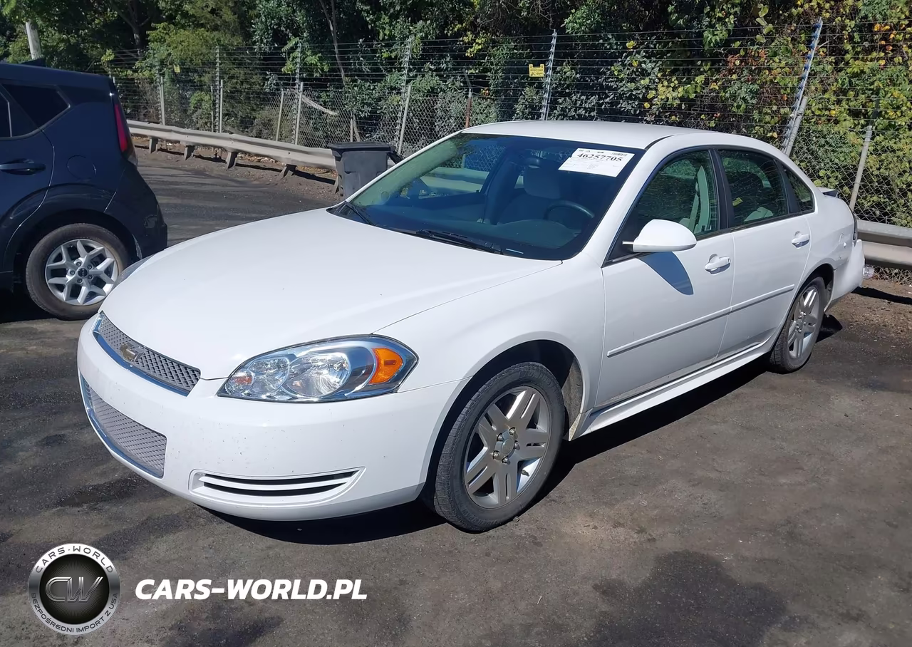 2012 Chevrolet Impala Lt VIN:2G1WG5E36C1231637 - 2