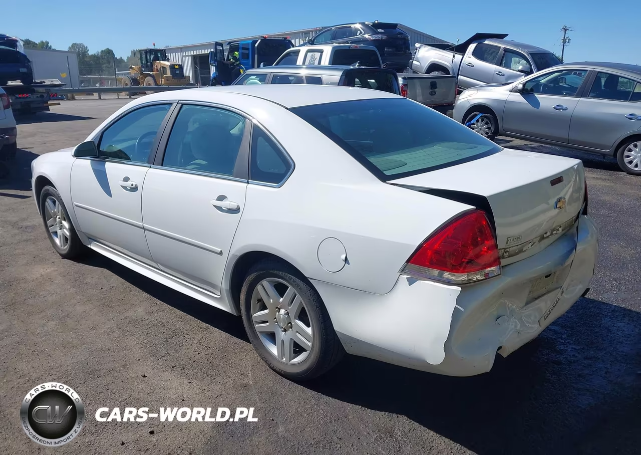 2012 Chevrolet Impala Lt VIN:2G1WG5E36C1231637 - 3