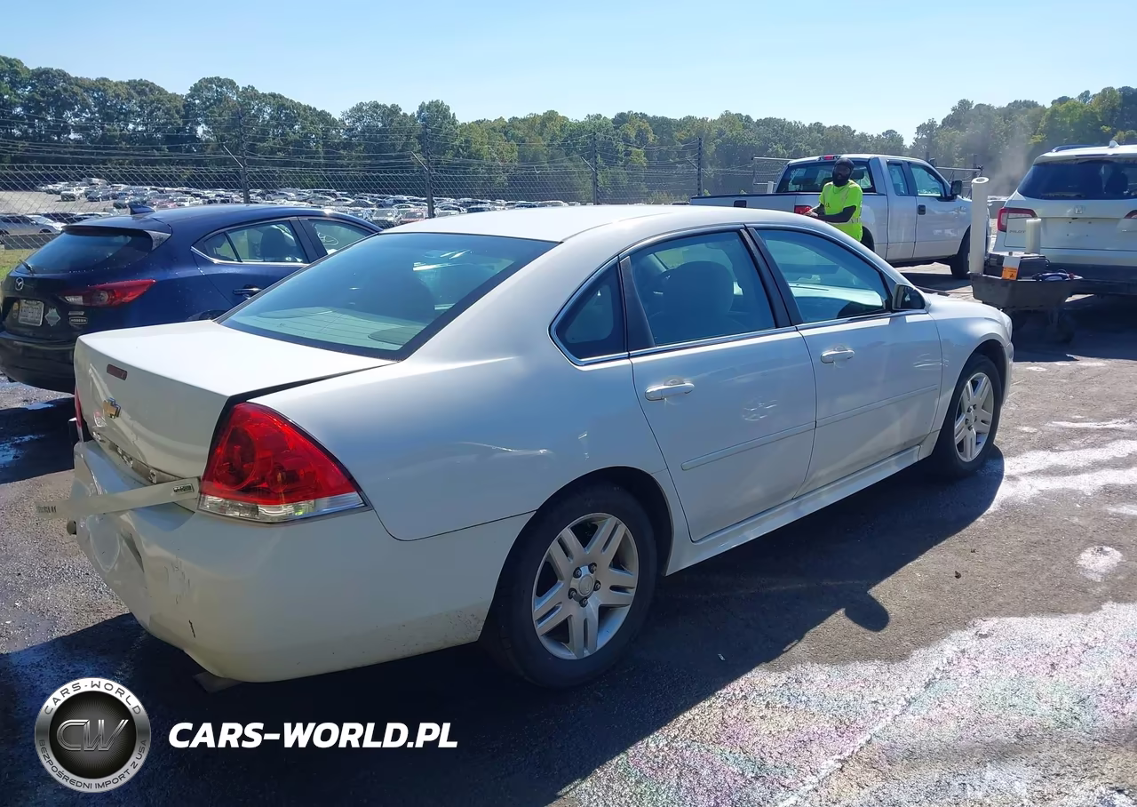 2012 Chevrolet Impala Lt VIN:2G1WG5E36C1231637 - 4
