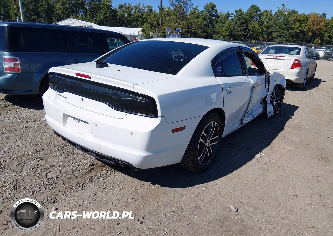 2014 Dodge Charger Police VIN:2C3CDXAT9EH245566 - 4