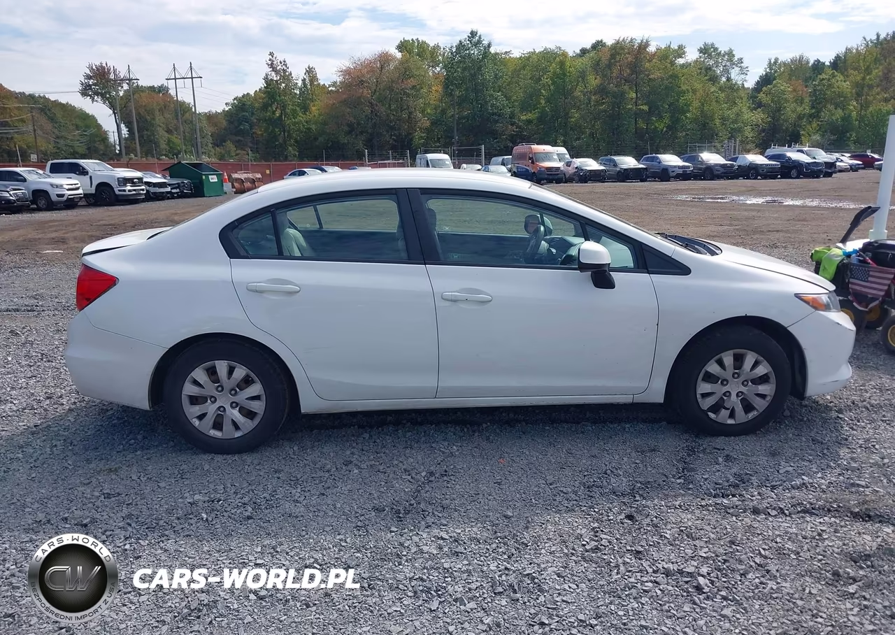 2012 Honda Civic Sdn Lx VIN:2HGFB2F55CH300931 - 13