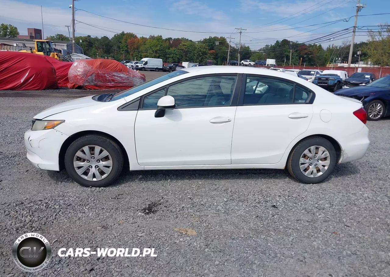 2012 Honda Civic Sdn Lx VIN:2HGFB2F55CH300931 - 14