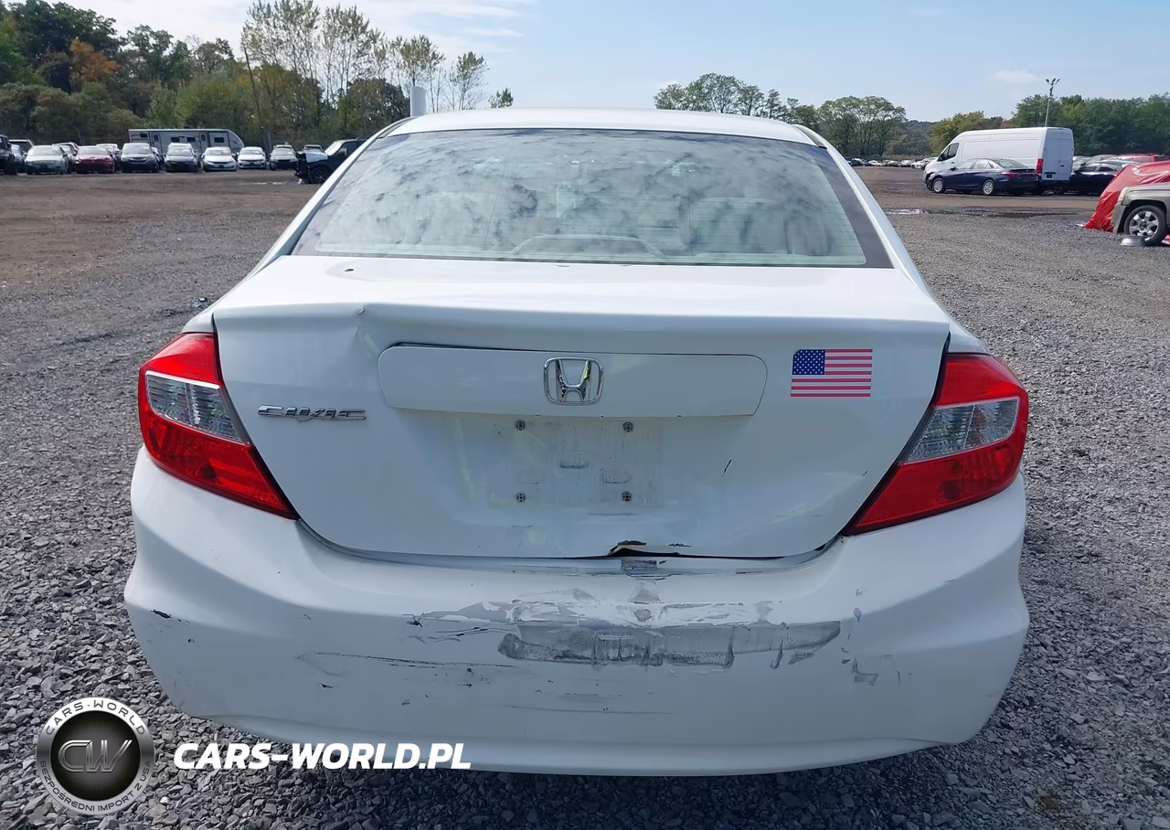 2012 Honda Civic Sdn Lx VIN:2HGFB2F55CH300931 - 16