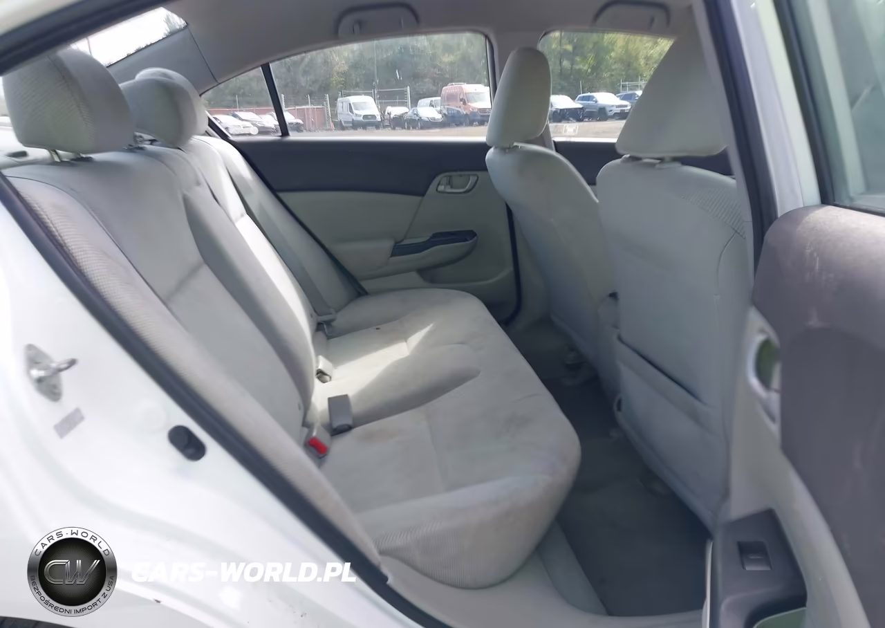 2012 Honda Civic Sdn Lx VIN:2HGFB2F55CH300931 - 8