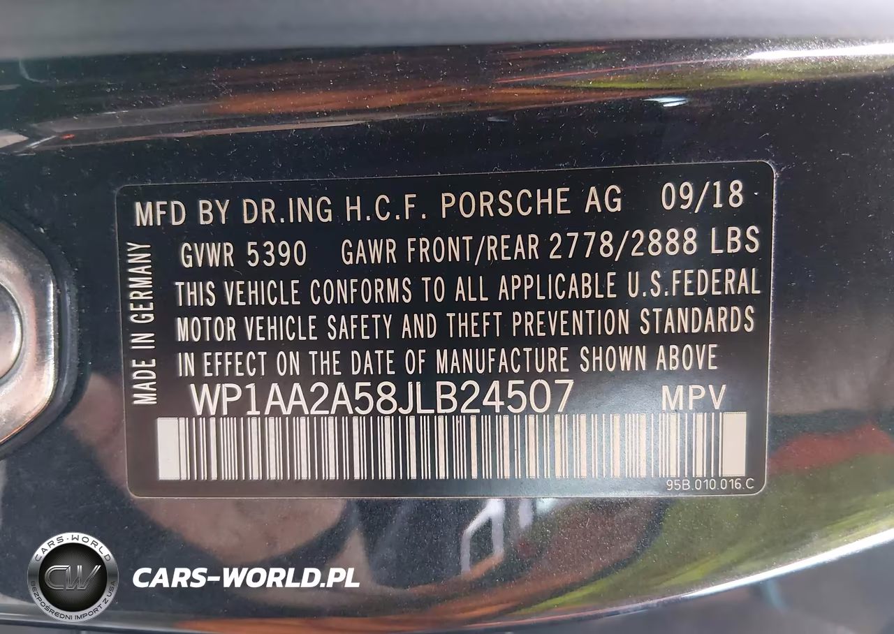 2018 Porsche Macan Sport Edition VIN:WP1AA2A58JLB24507 - 9