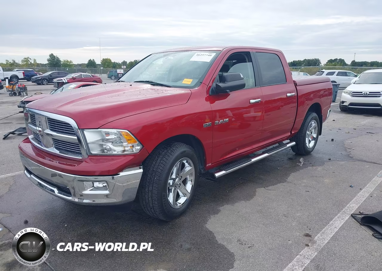 2010 Dodge Ram 1500 Slt-Sport-Trx VIN:1D7RV1CT5AS261530 - 2