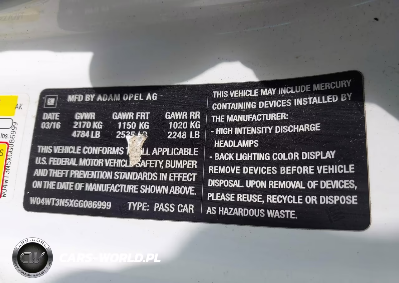 2016 Buick Cascada Premium VIN:W04WT3N5XGG086999 - 9