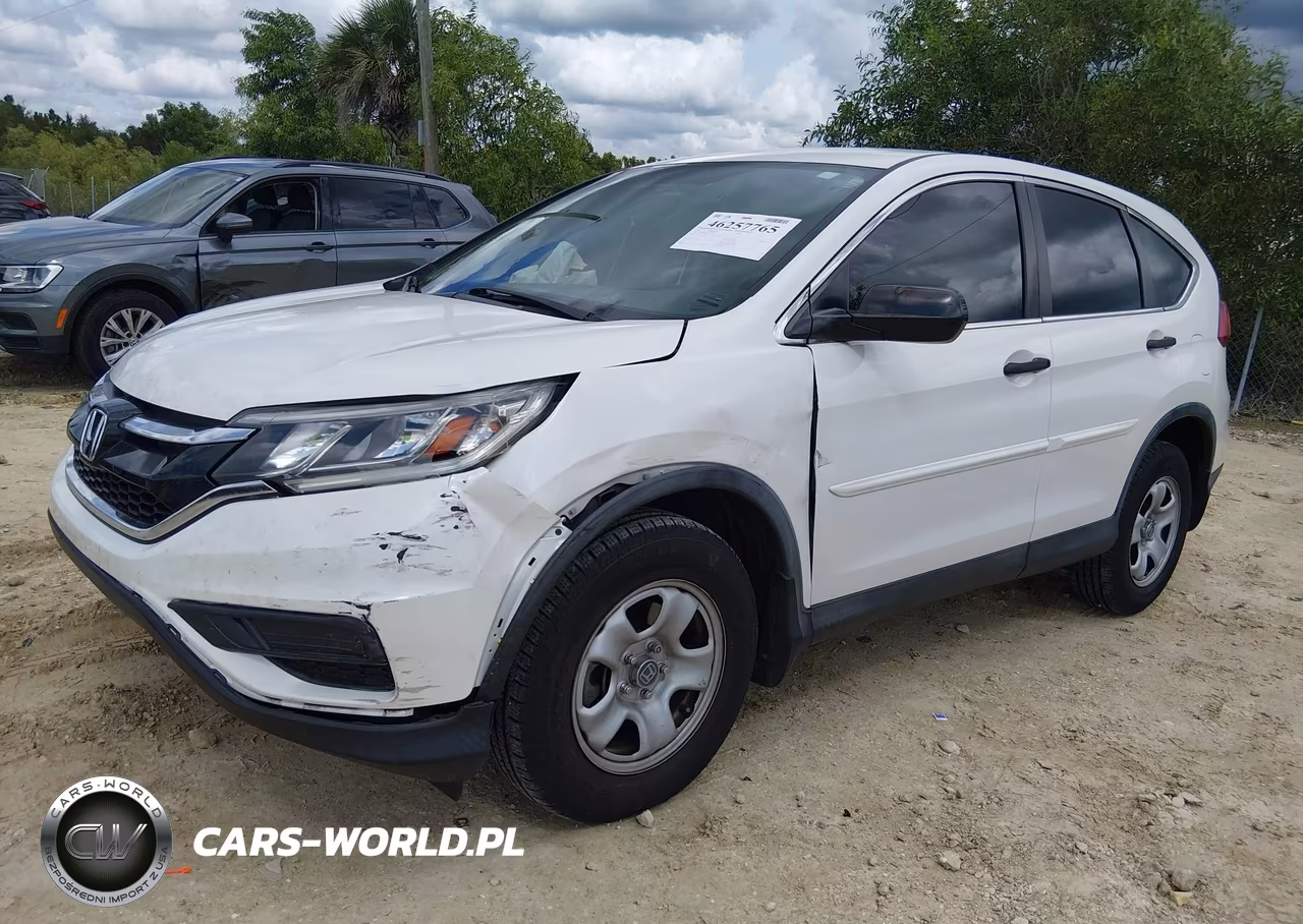 2015 Honda Cr-V Lx VIN:5J6RM3H33FL008493 - 2