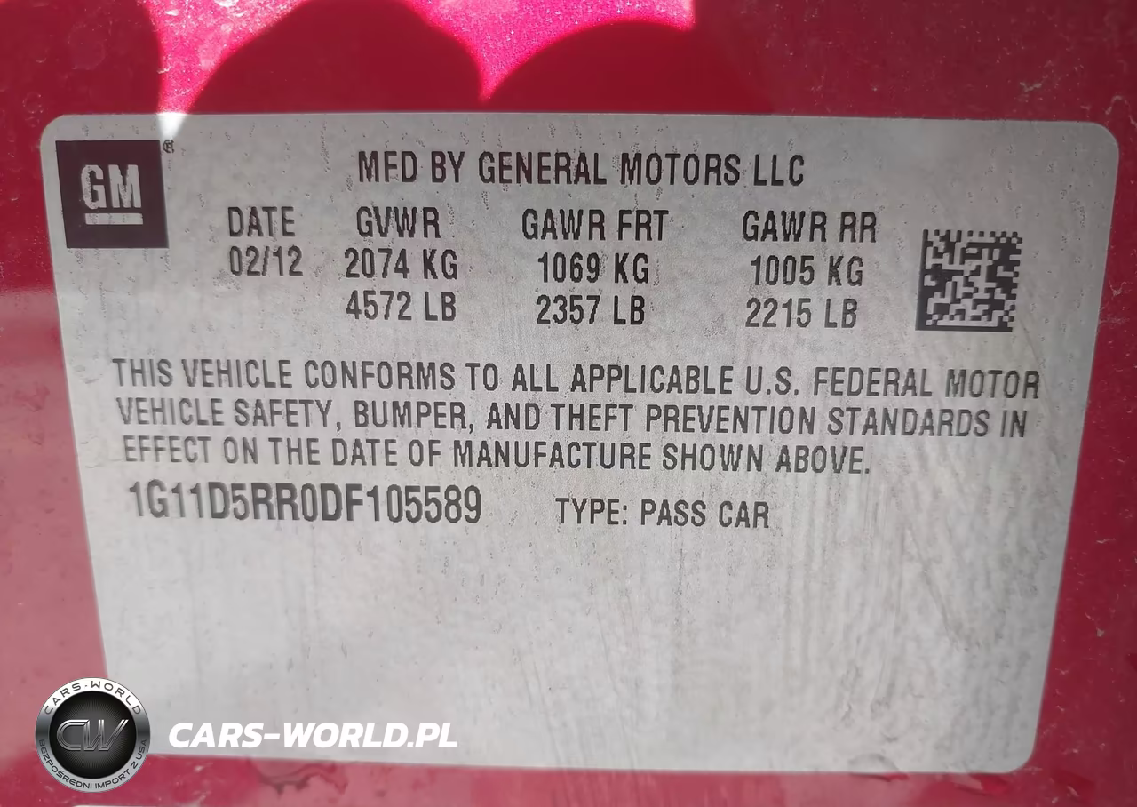 2013 Chevrolet Malibu Eco VIN:1G11D5RR0DF105589 - 9