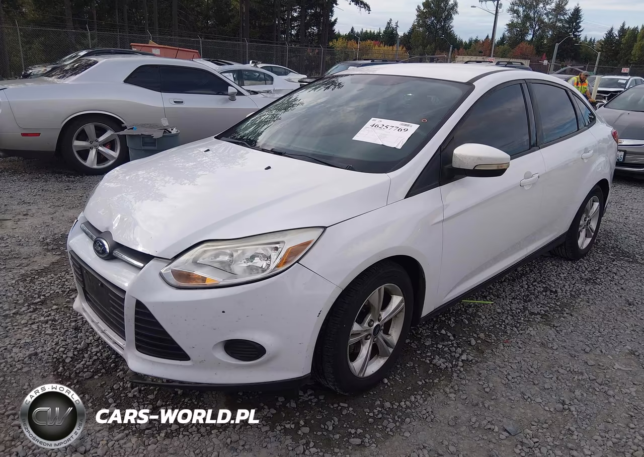 2014 Ford Focus Se VIN:1FADP3F2XEL248369 - 2