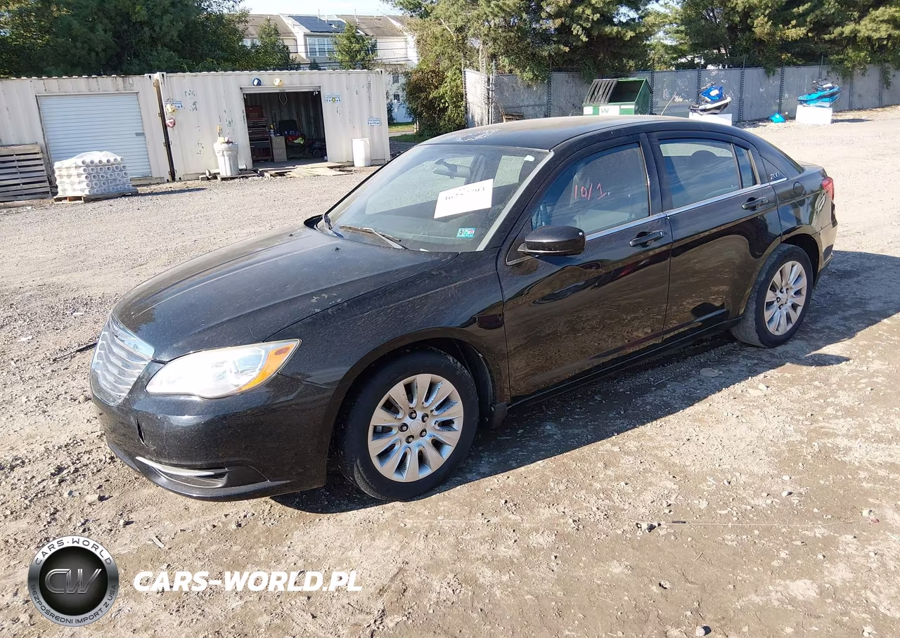 2013 Chrysler 200 Lx VIN:1C3CCBAG5DN722184 - 2