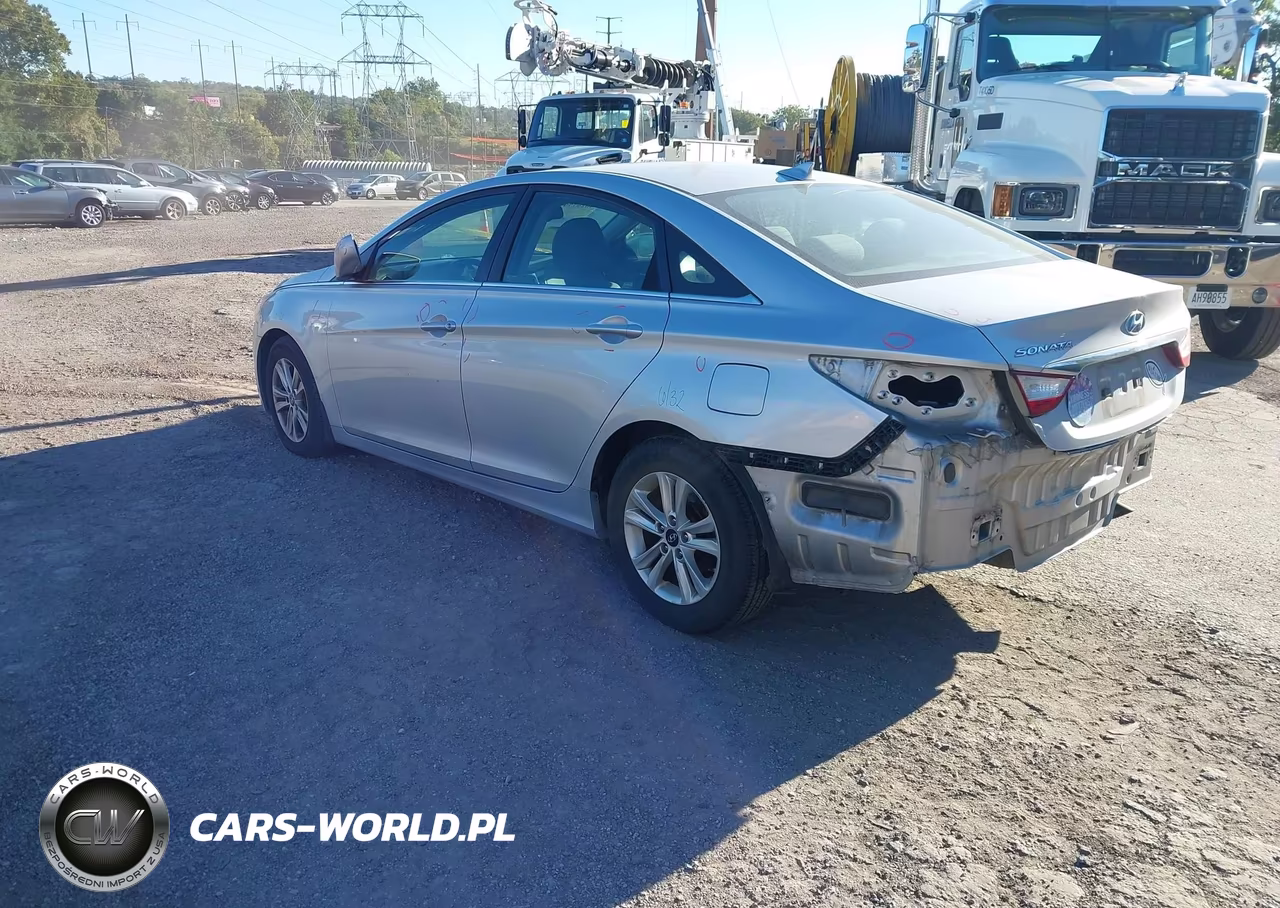 2013 Hyundai Sonata Gls Pzev VIN:5NPEB4AC8DH541550 - 3
