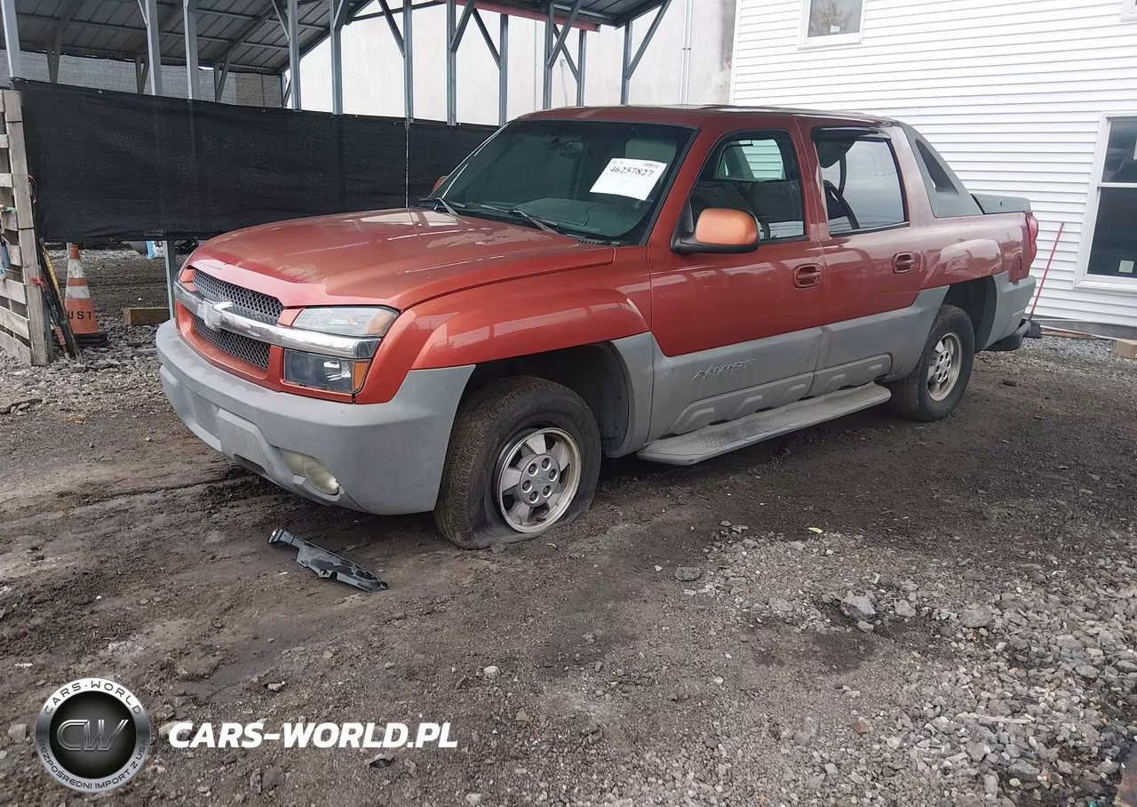2002 Chevrolet Avalanche 1500 VIN:3GNEC13T92G305477 - 2