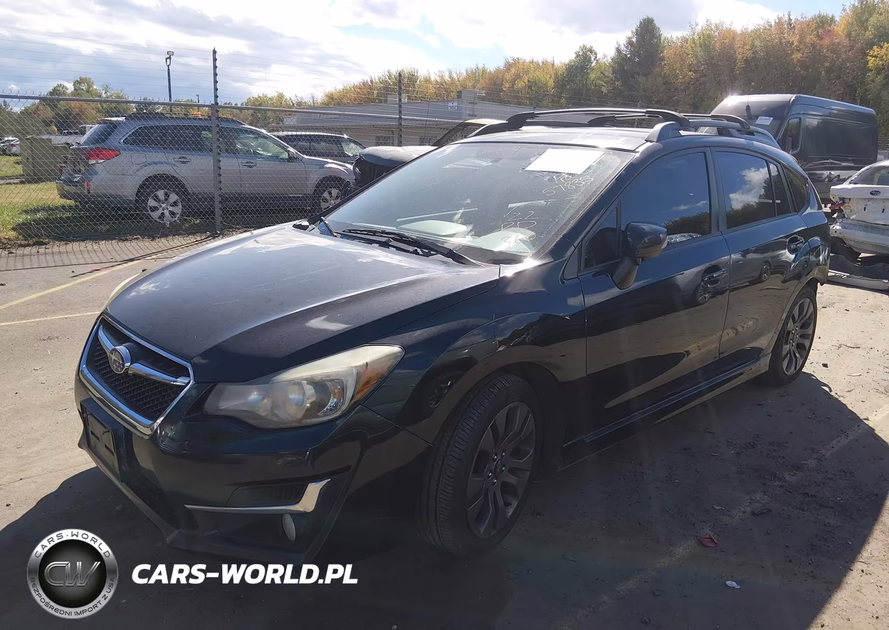 2016 Subaru Impreza 2.0I Sport Limited VIN:JF1GPAU64G8320924 - 2
