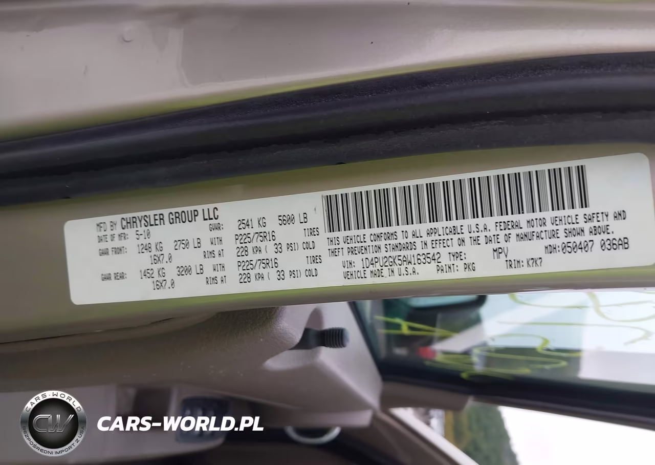 2010 Dodge Nitro Se VIN:1D4PU2GK5AW163542 - 9
