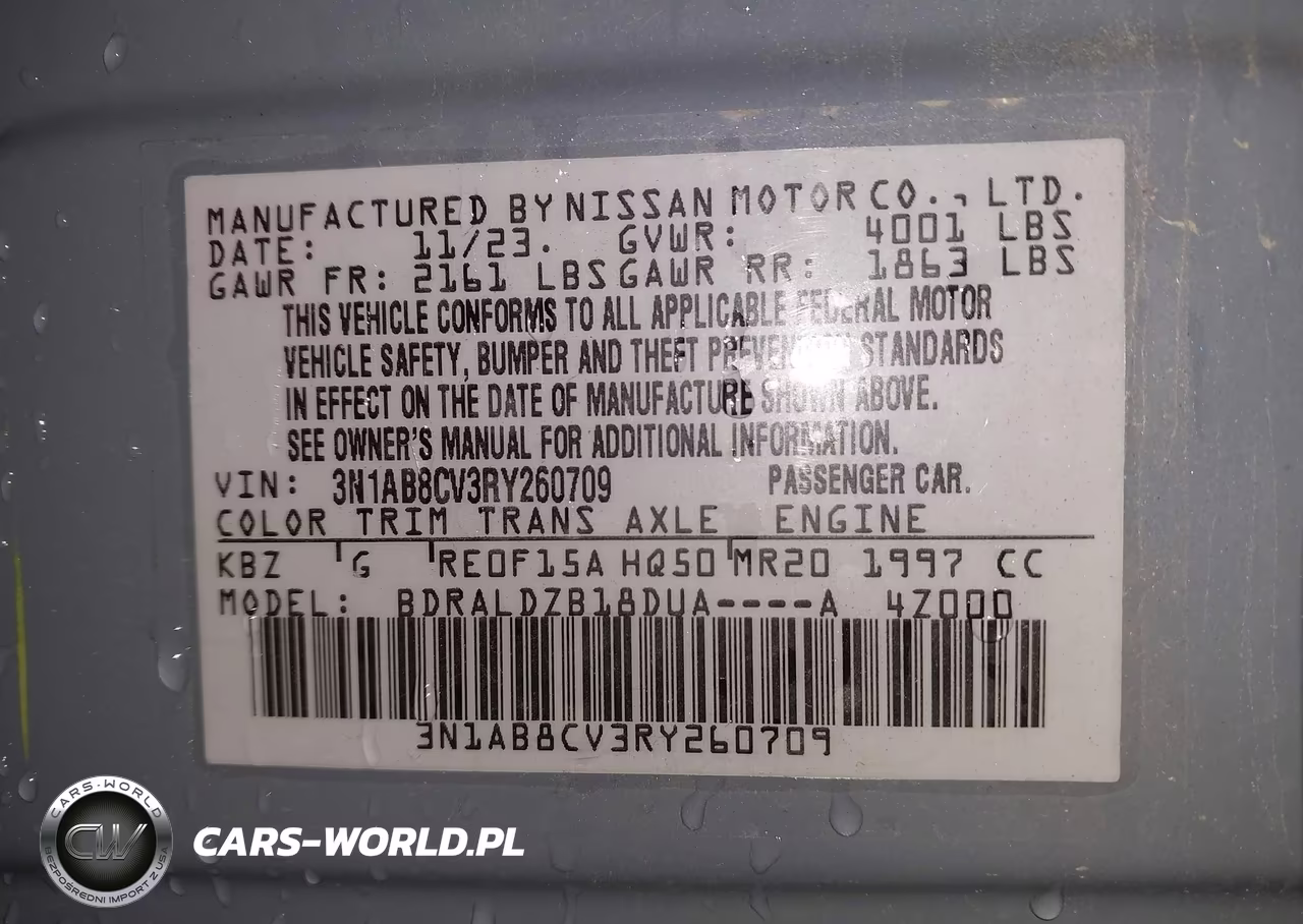2024 Nissan Sentra Sv Xtronic Cvt VIN:3N1AB8CV3RY260709 - 9