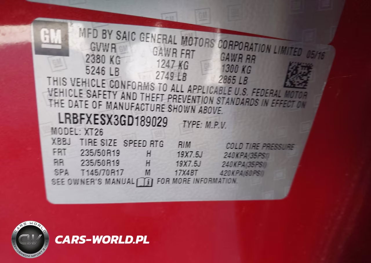 2016 Buick Envision Premium I VIN:LRBFXESX3GD189029 - 9
