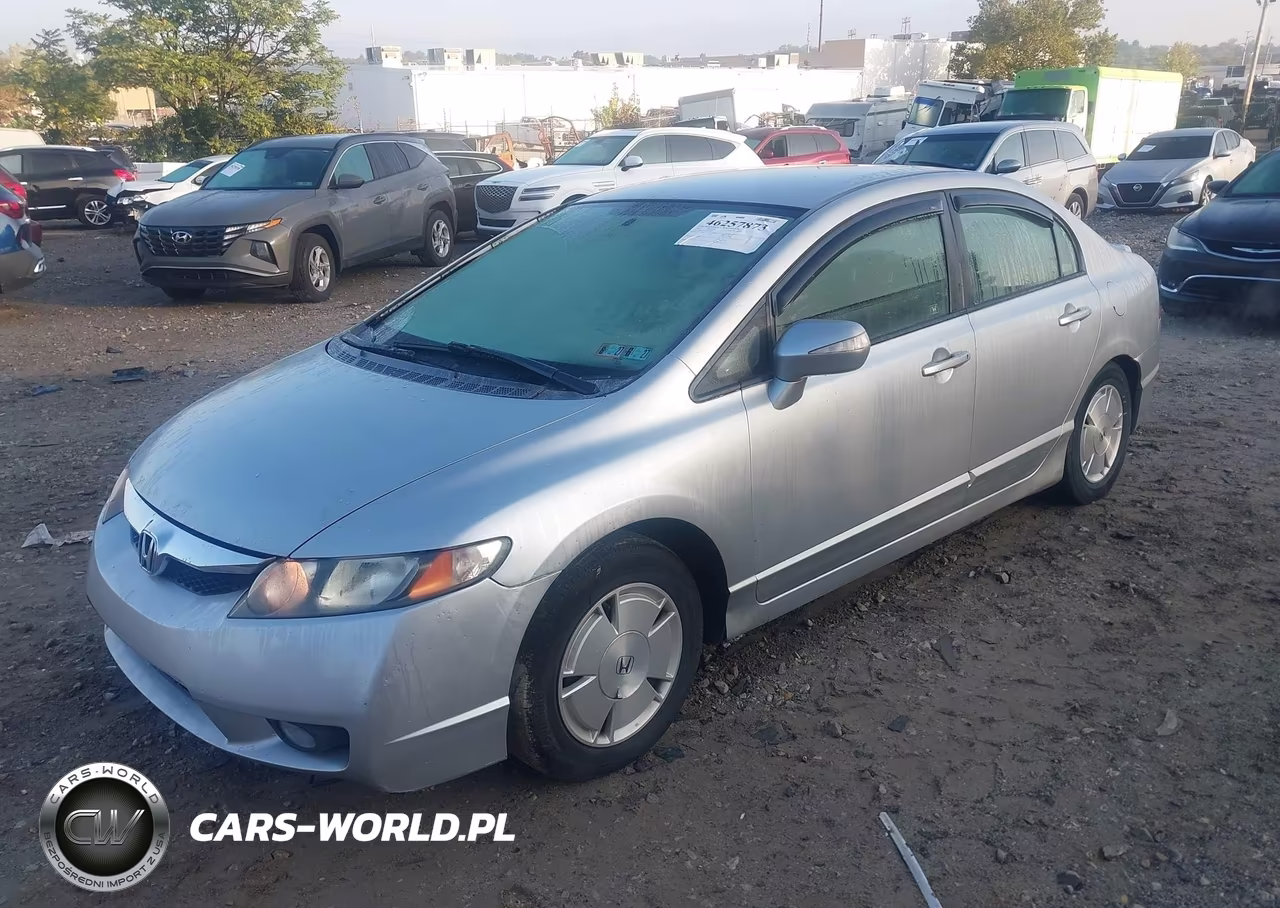 2007 Honda Civic Hybrid VIN:JHMFA36297S032489 - 2