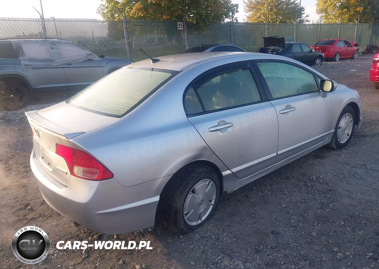 2007 Honda Civic Hybrid VIN:JHMFA36297S032489 - 4