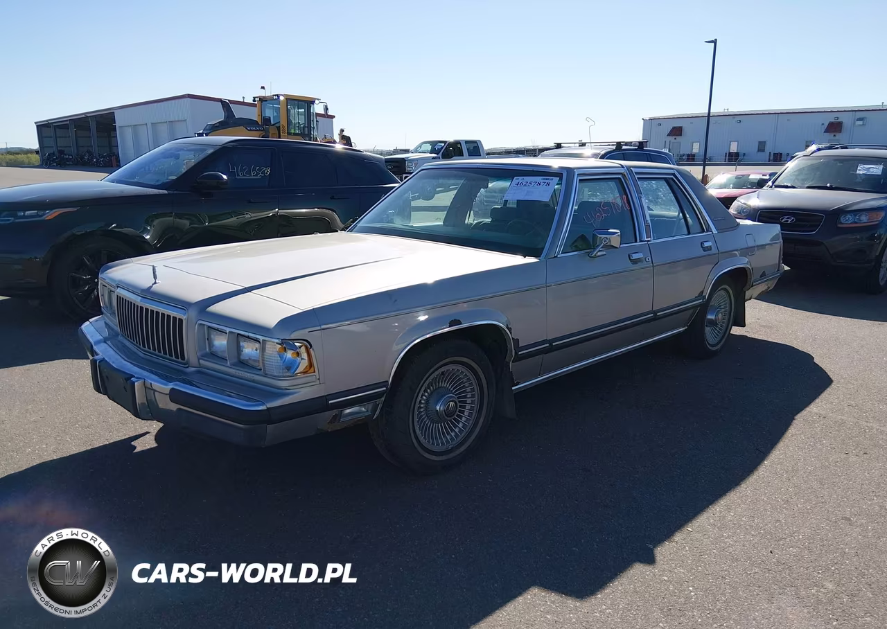 1991 Mercury Grand Marquis Ls VIN:2MECM75F8MX682428 - 2