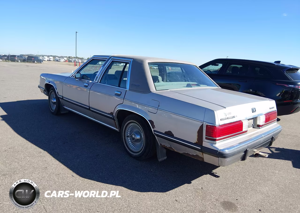 1991 Mercury Grand Marquis Ls VIN:2MECM75F8MX682428 - 3