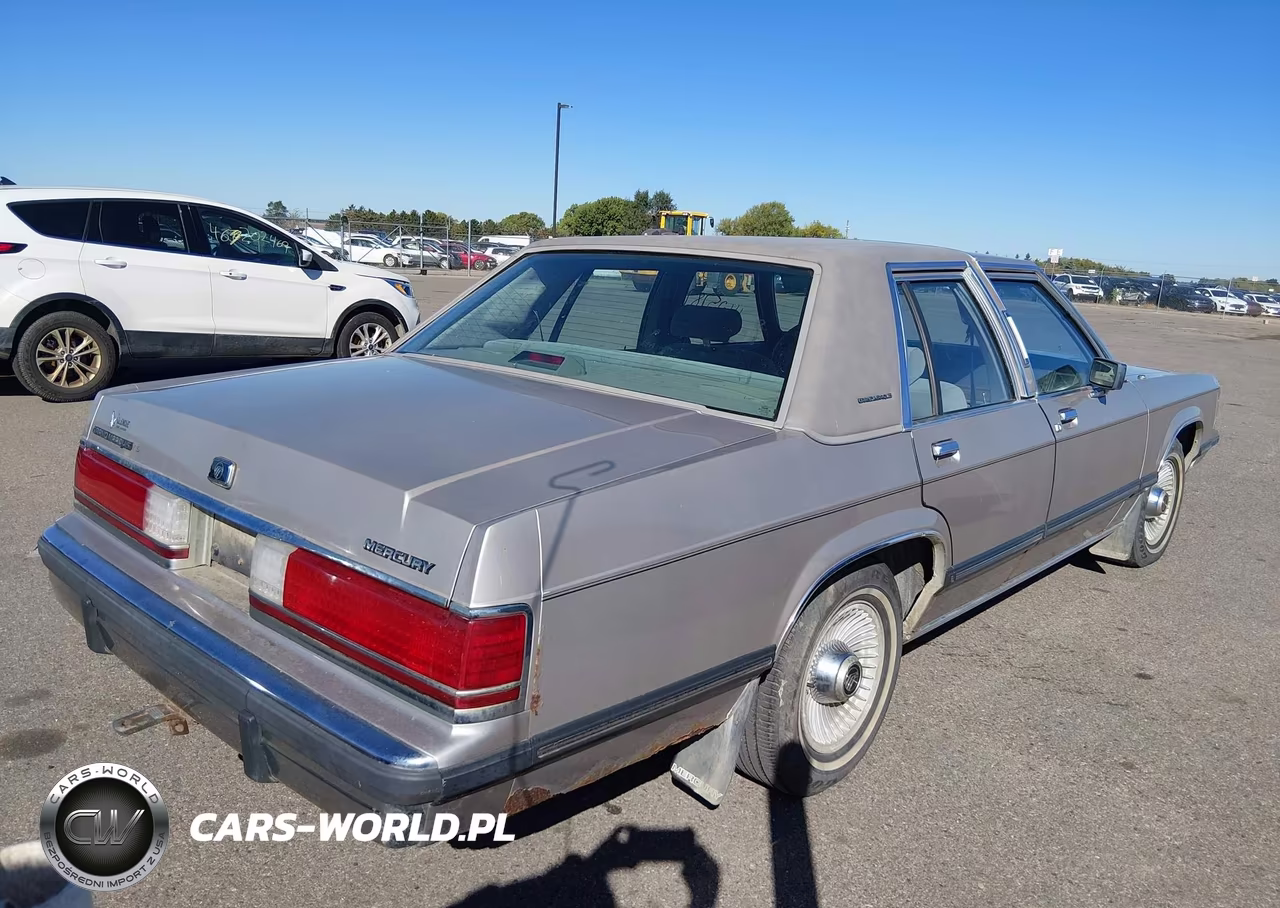 1991 Mercury Grand Marquis Ls VIN:2MECM75F8MX682428 - 4