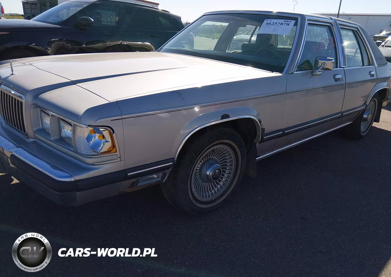 1991 Mercury Grand Marquis Ls VIN:2MECM75F8MX682428 - 6