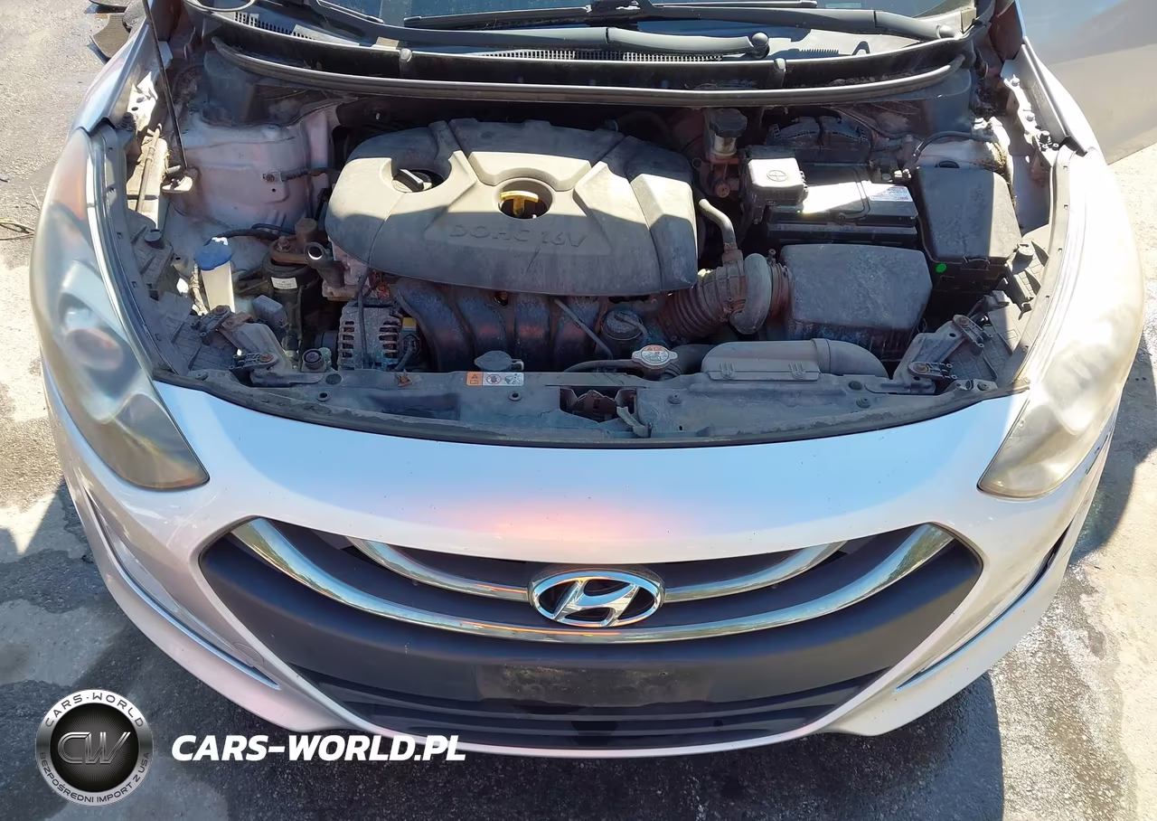2013 Hyundai Elantra Gt Base W-Blue VIN:KMHD35LE5DU104474 - 10
