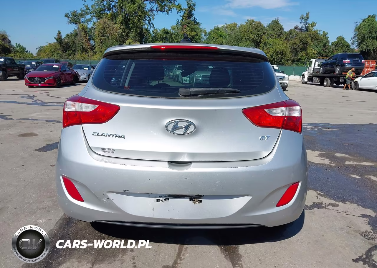 2013 Hyundai Elantra Gt Base W-Blue VIN:KMHD35LE5DU104474 - 16