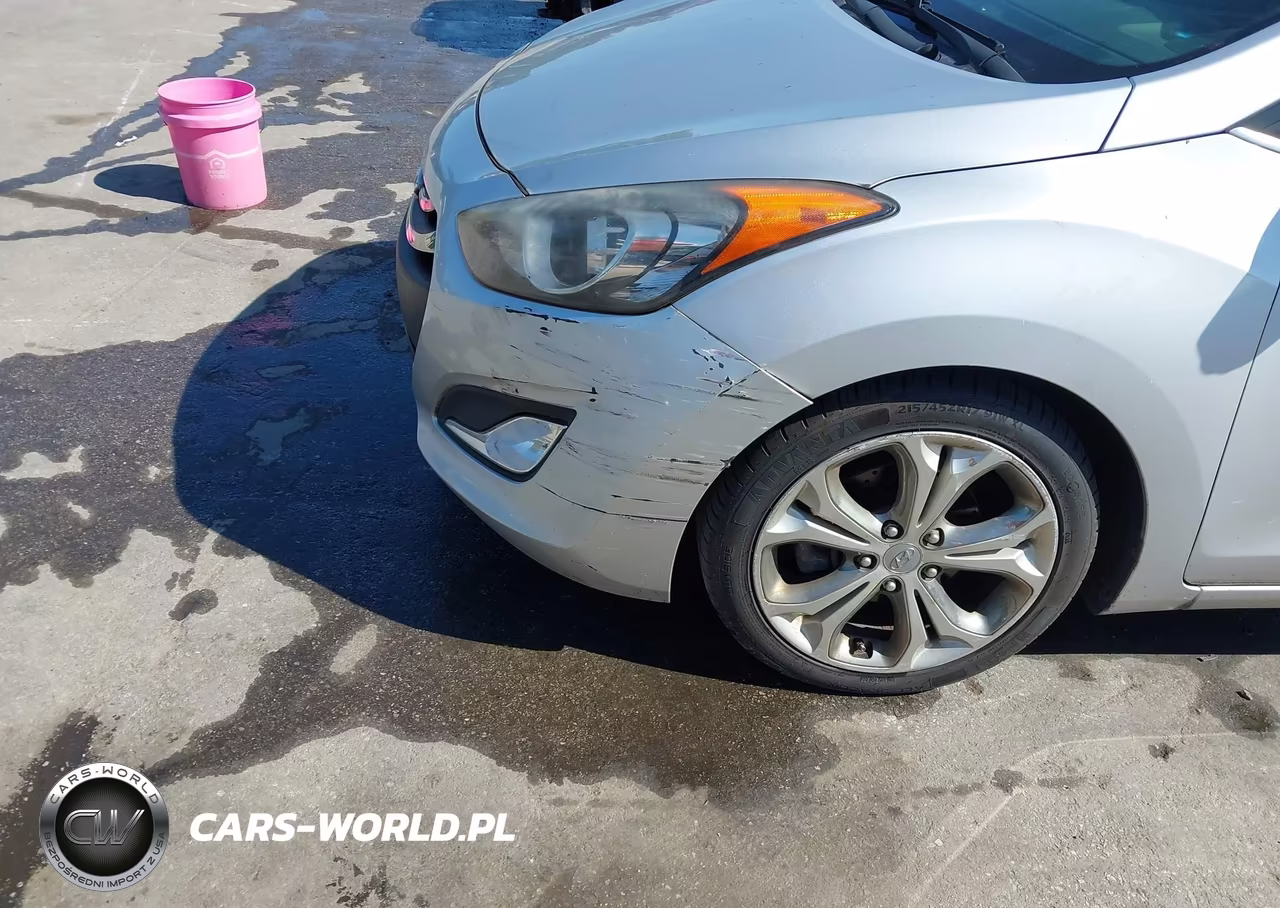 2013 Hyundai Elantra Gt Base W-Blue VIN:KMHD35LE5DU104474 - 17