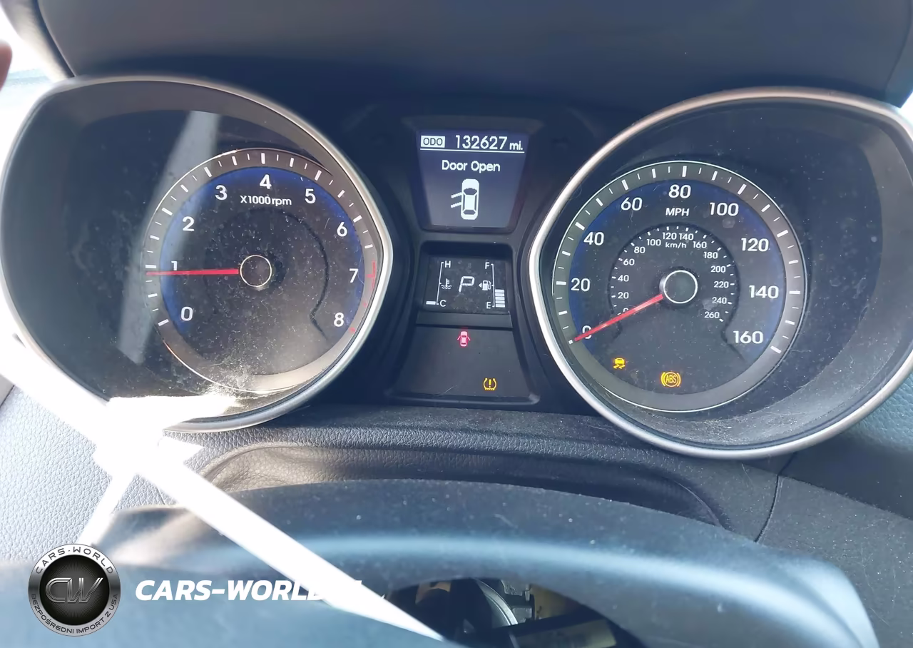 2013 Hyundai Elantra Gt Base W-Blue VIN:KMHD35LE5DU104474 - 7