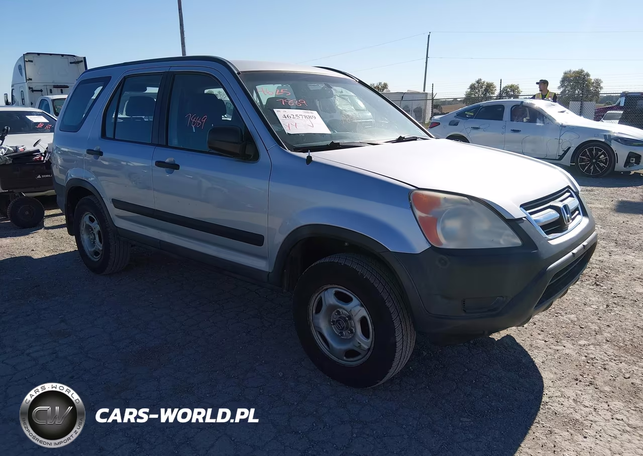 2002 Honda Cr-V Lx VIN:SHSRD78452U003887 - 1