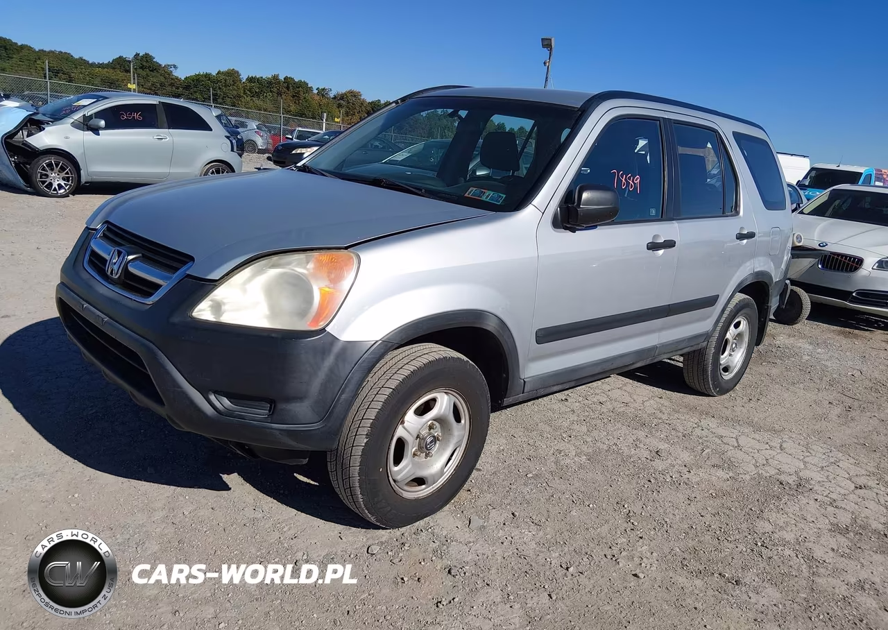 2002 Honda Cr-V Lx VIN:SHSRD78452U003887 - 2
