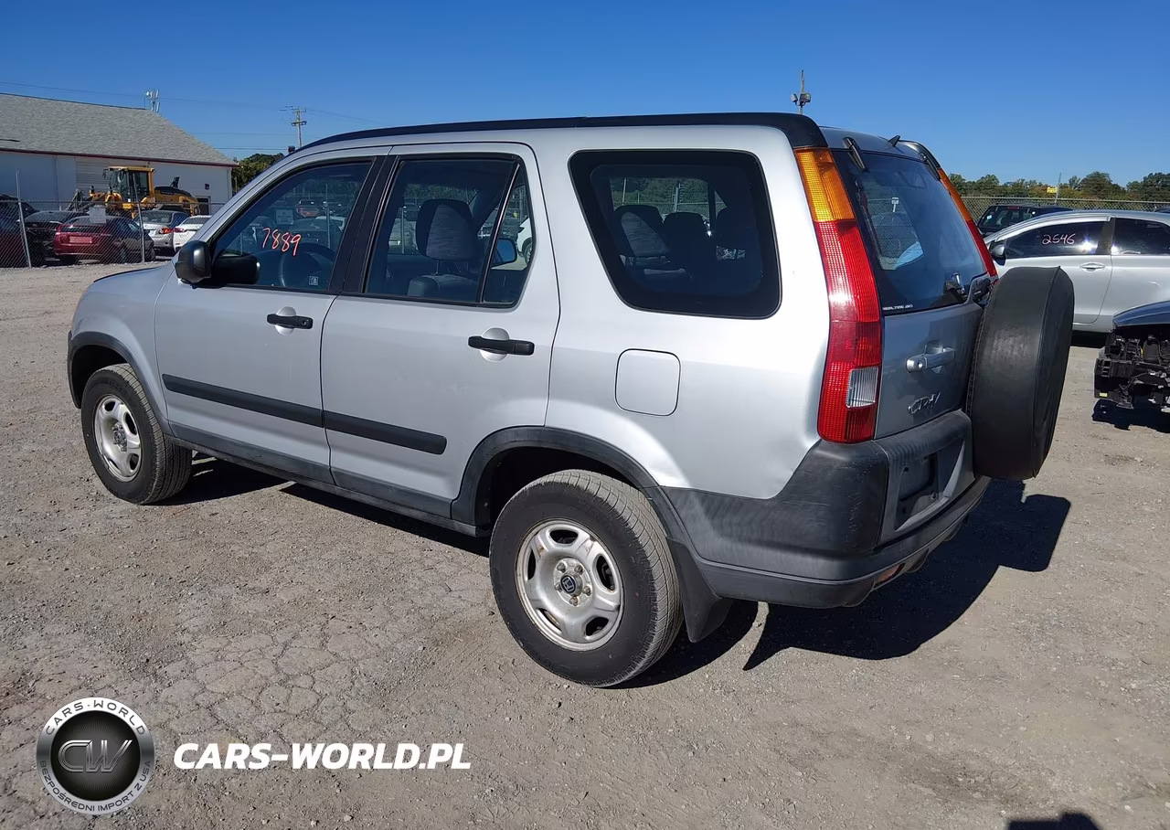 2002 Honda Cr-V Lx VIN:SHSRD78452U003887 - 3