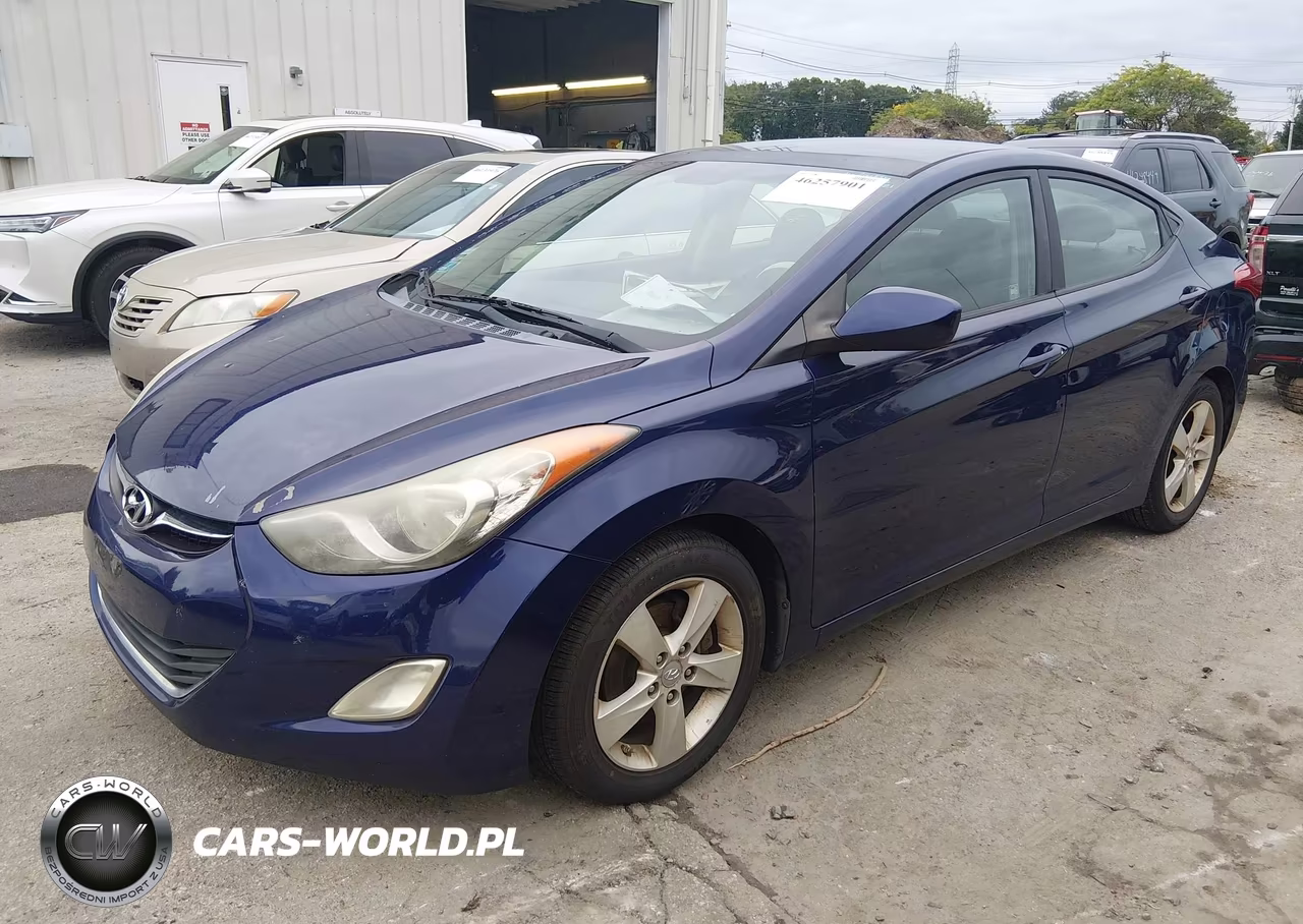 2012 Hyundai Elantra Gls VIN:5NPDH4AE1CH097552 - 2