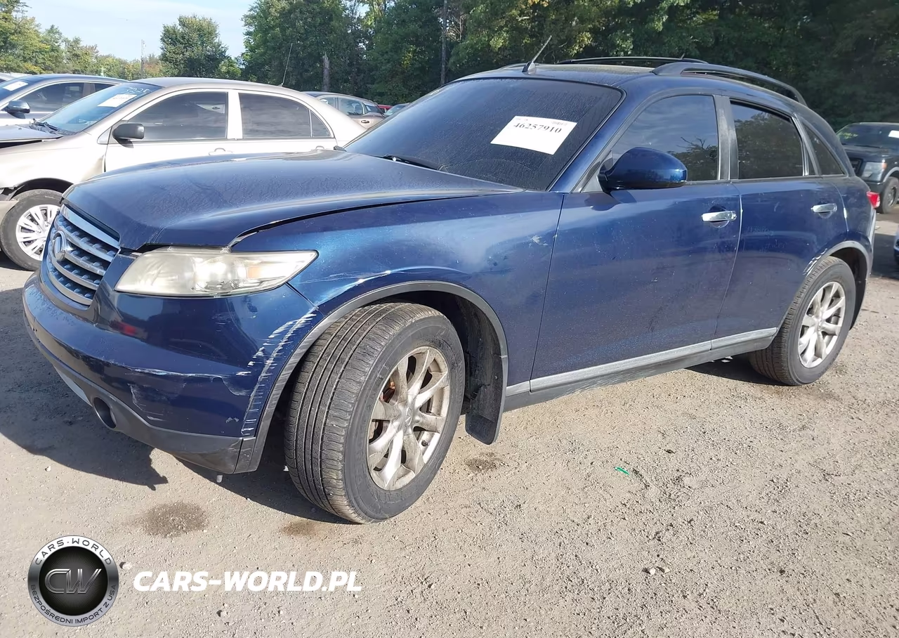 2008 Infiniti Fx35 VIN:JNRAS08W38X201837 - 2