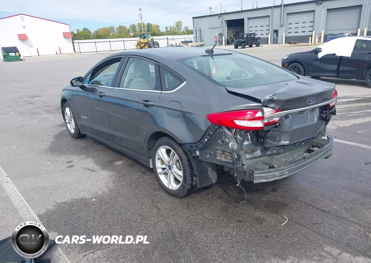2018 Ford Fusion Hybrid S VIN:3FA6P0UU8JR223669 - 3