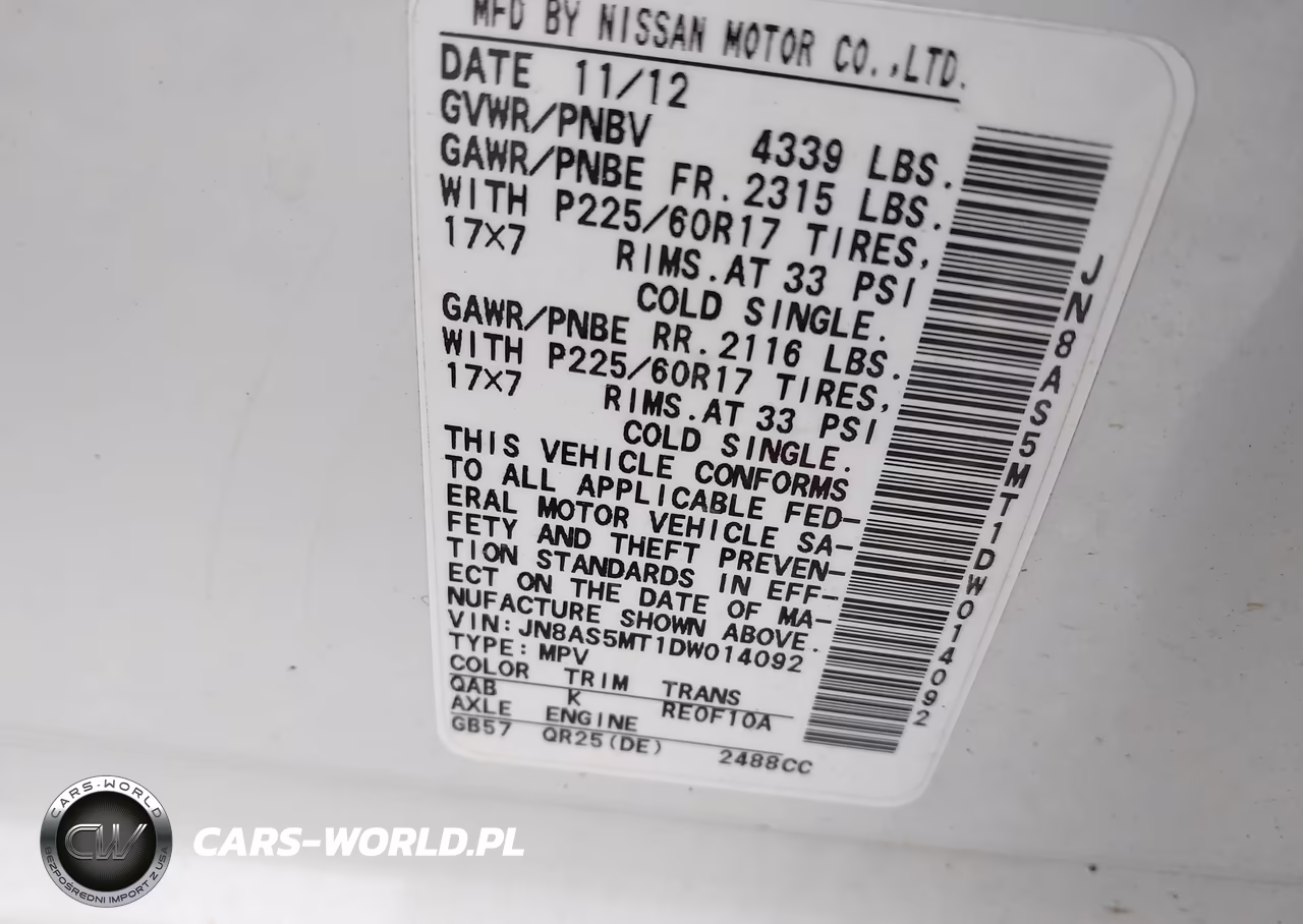 2013 Nissan Rogue Sv VIN:JN8AS5MT1DW014092 - 9