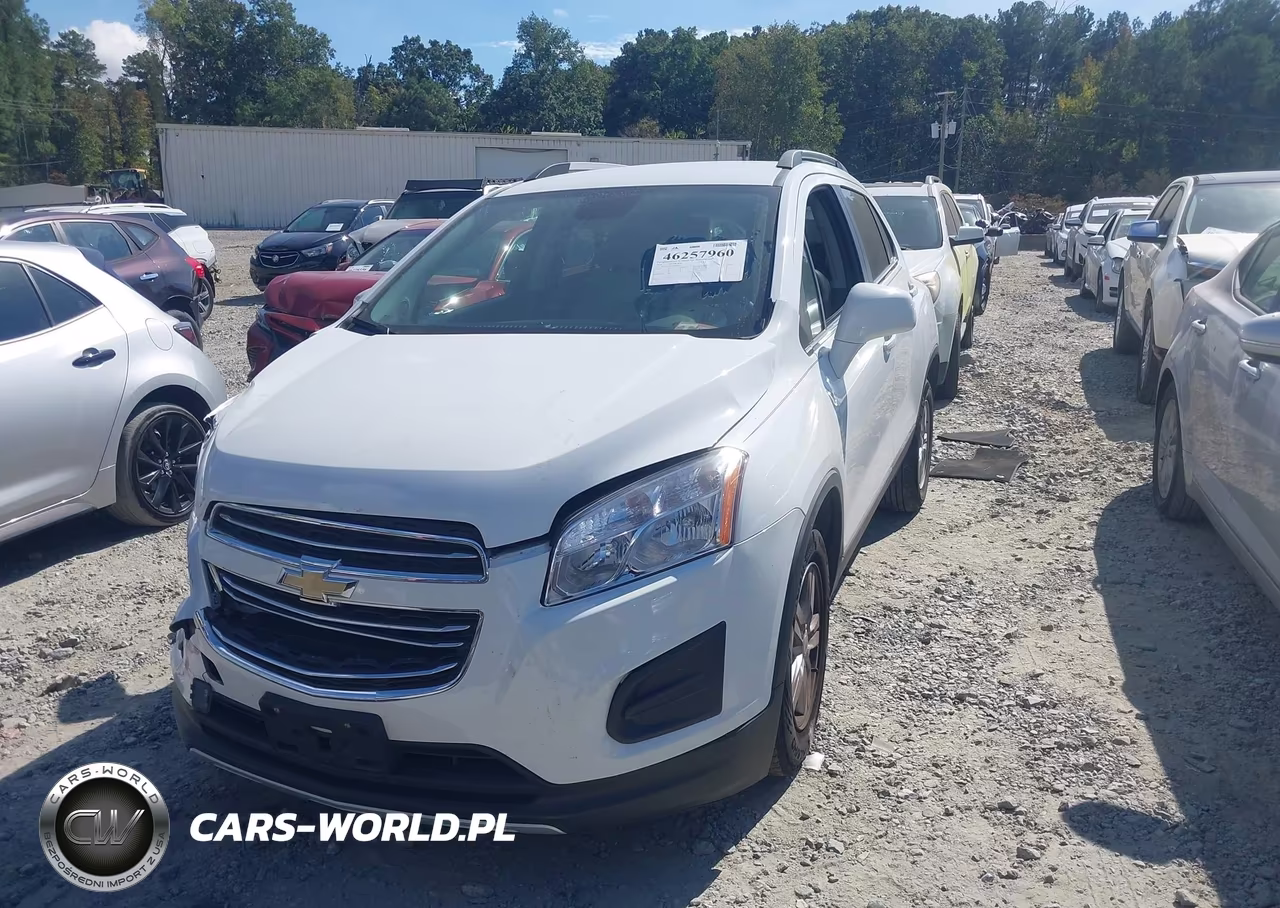 2016 Chevrolet Trax Lt VIN:KL7CJLSB3GB683494 - 2