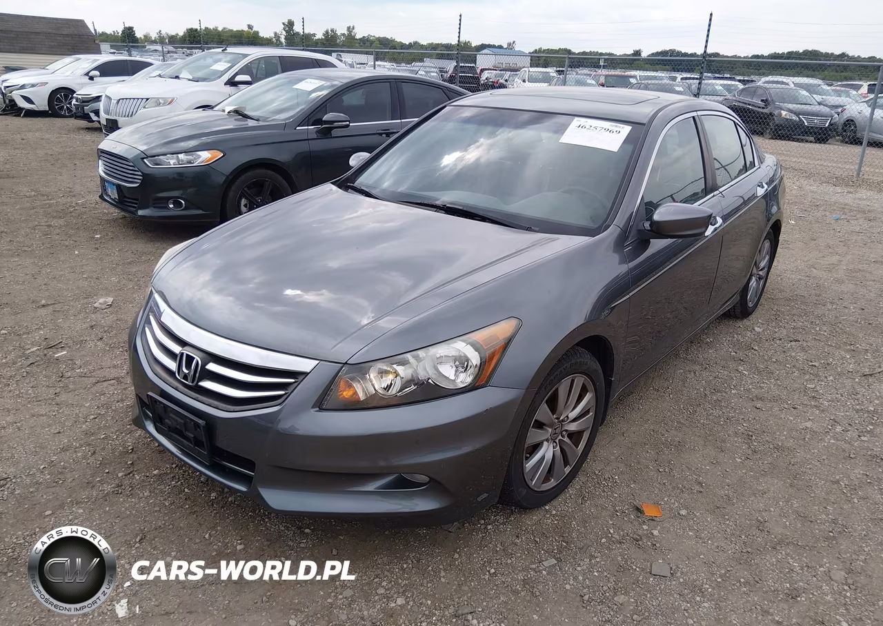 2012 Honda Accord 3.5 Ex-L VIN:1HGCP3F8XCA022675 - 2