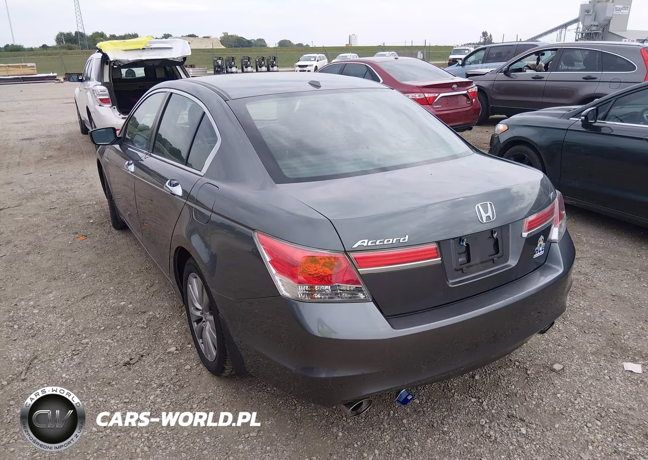 2012 Honda Accord 3.5 Ex-L VIN:1HGCP3F8XCA022675 - 3