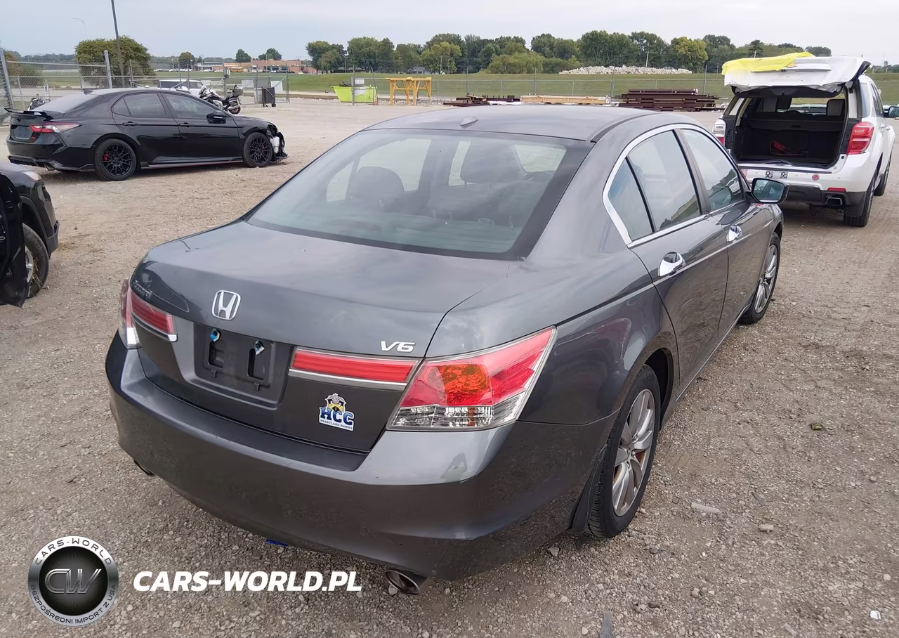 2012 Honda Accord 3.5 Ex-L VIN:1HGCP3F8XCA022675 - 4