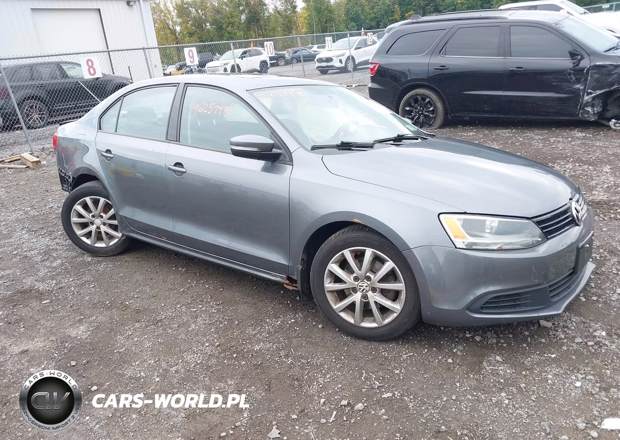 2012 Volkswagen Jetta 2.5L Se VIN:3VWDP7AJ5CM308521 - 1